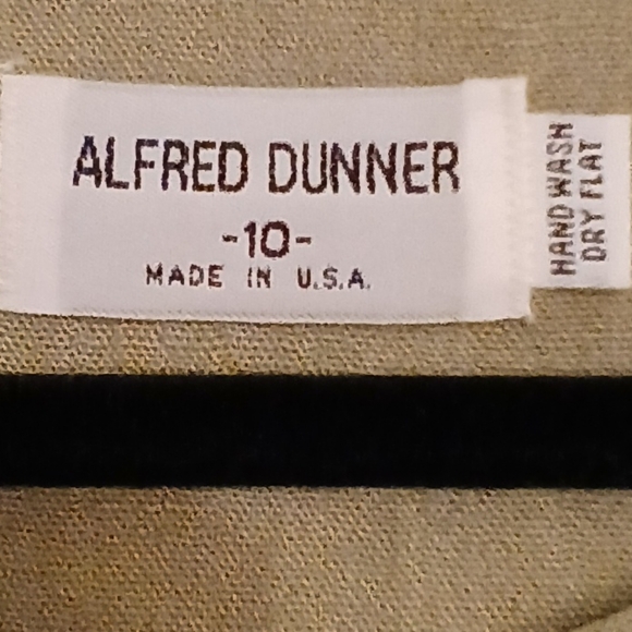 VTG*Alfred Dunner 2pc Pants Set- 8/10 - Picture 3 of 8